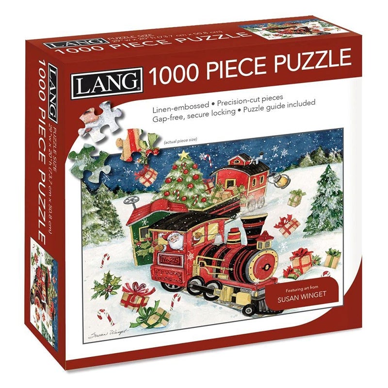 Lang All Aboard Puzzle - 1000 PC (5038051), Multicolor - Image 1